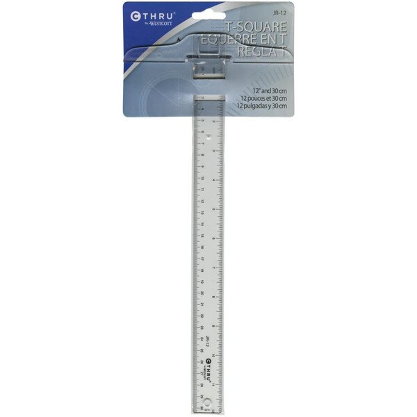 Clear T-SQUARE 12 inch